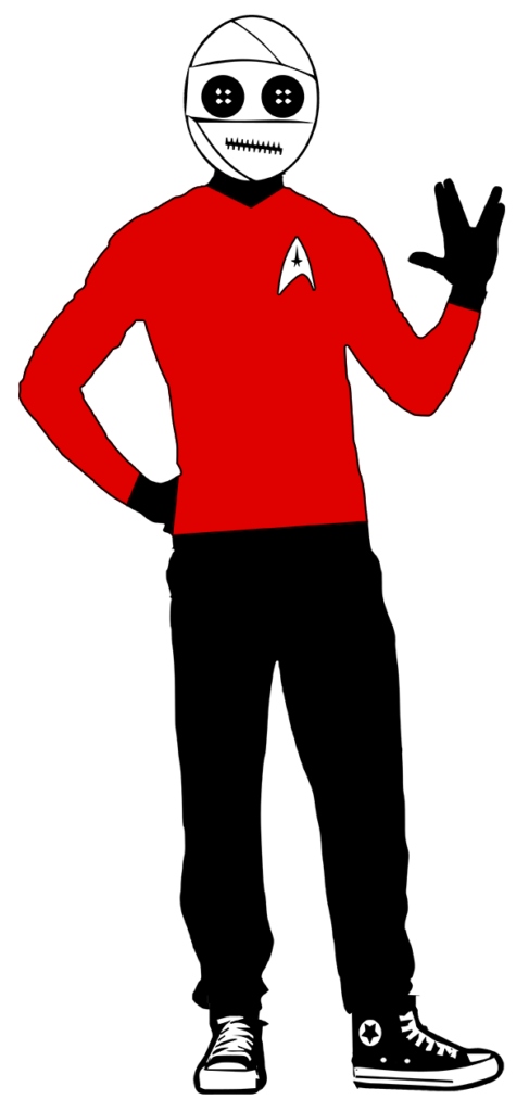 Buttonface Character Star Trek